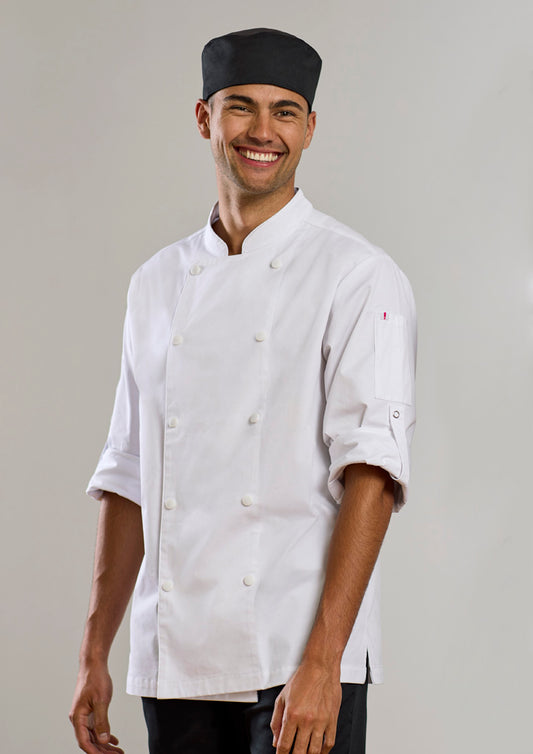 Mens Gusto Long Sleeve Chef Jacket