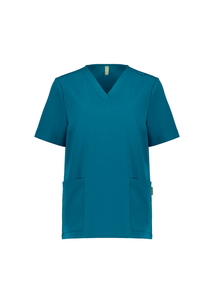 Womens Pulse V-Neck Scrub Top