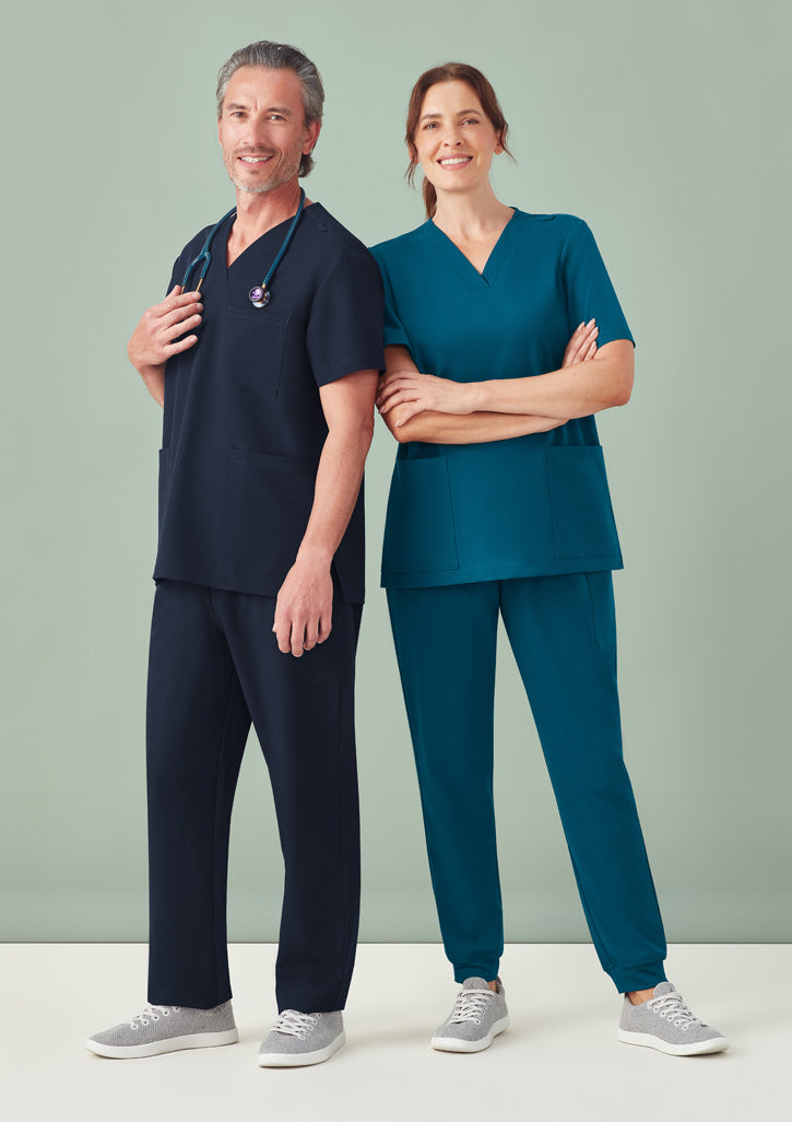 Unisex Pulse V-Neck Scrub Top