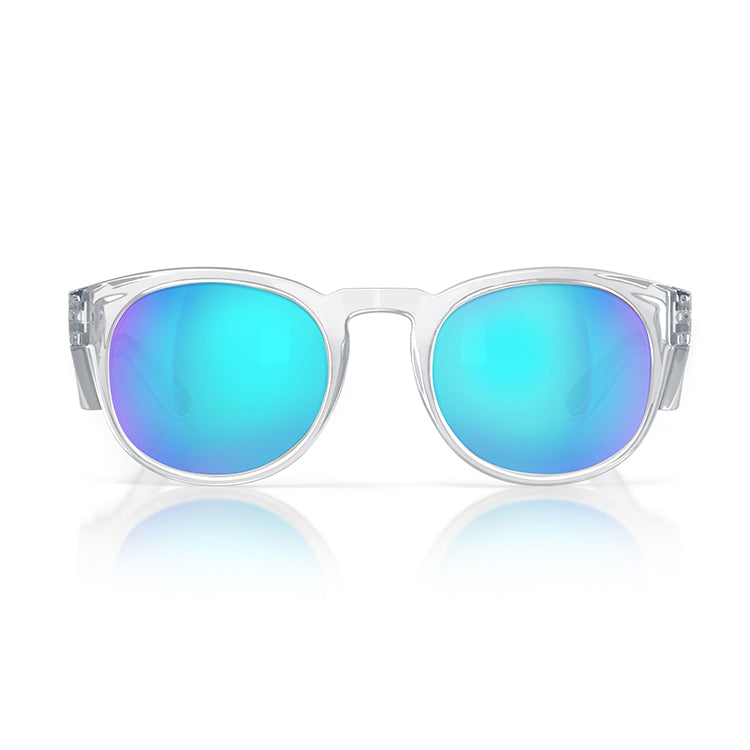 Cruisers Clear Frame/Mirror Blue Polarised UV400