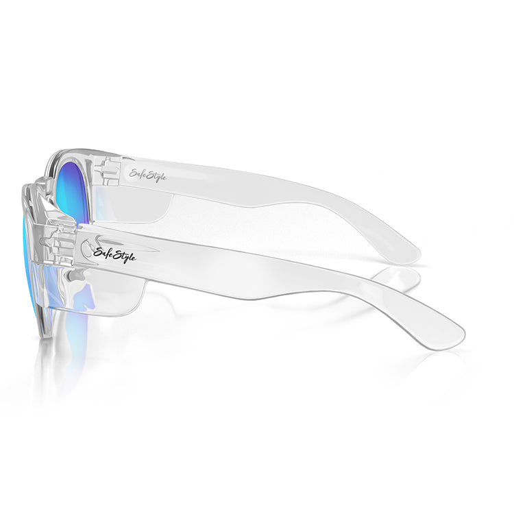 Cruisers Clear Frame/Mirror Blue Polarised UV400
