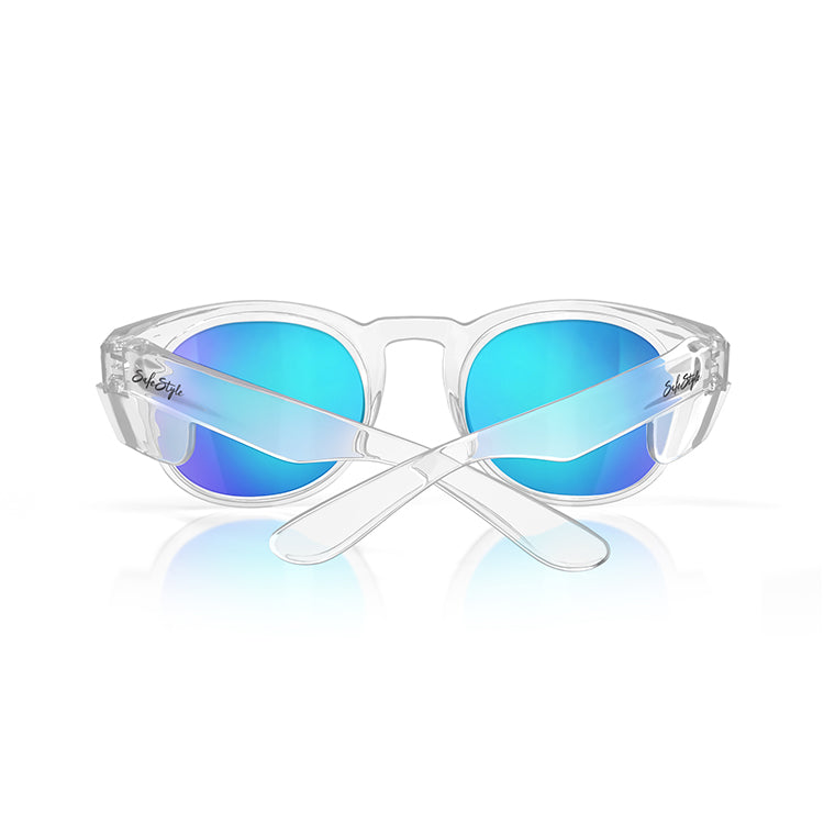 Cruisers Clear Frame/Mirror Blue Polarised UV400