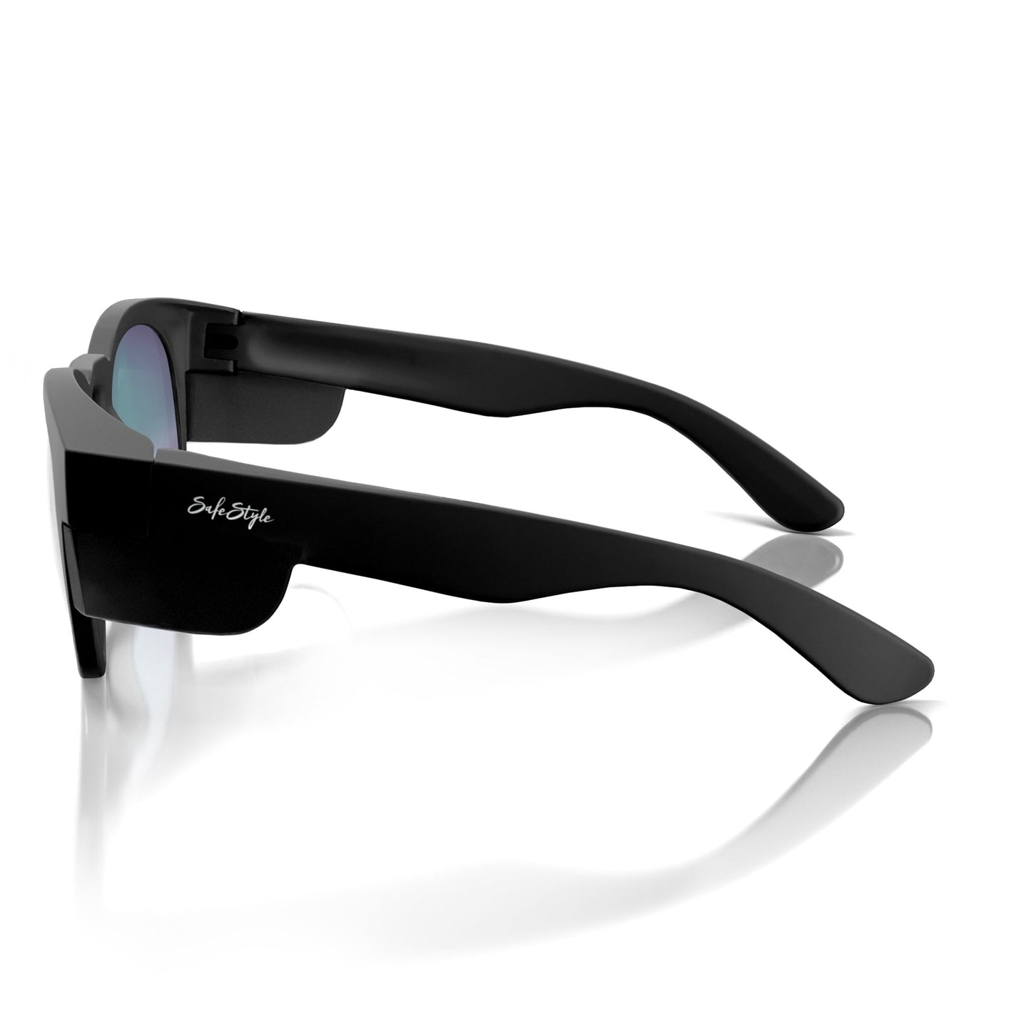 Cruisers Matte Black Frame/Mirror Blue Polarised UV400