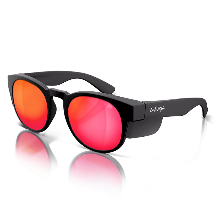 Cruisers Matte Black Frame/Mirror Red Polarised UV400