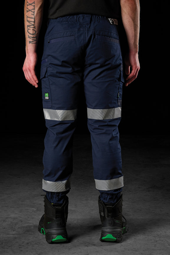 FXD Mens WP-12CT Elastic Waist Taped Cuffed Cargo Pant