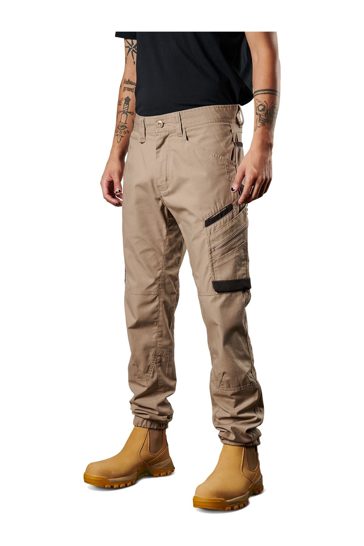 FXD WP11 Stretch Lightweight Ripstop Cuffed Cargo Pant