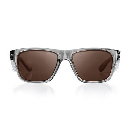 Fusions Graphite Frame/Brown Polarised UV400