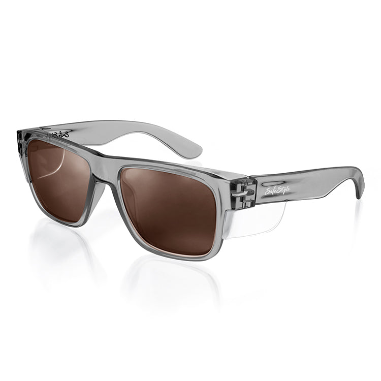 Fusions Graphite Frame/Brown Polarised UV400