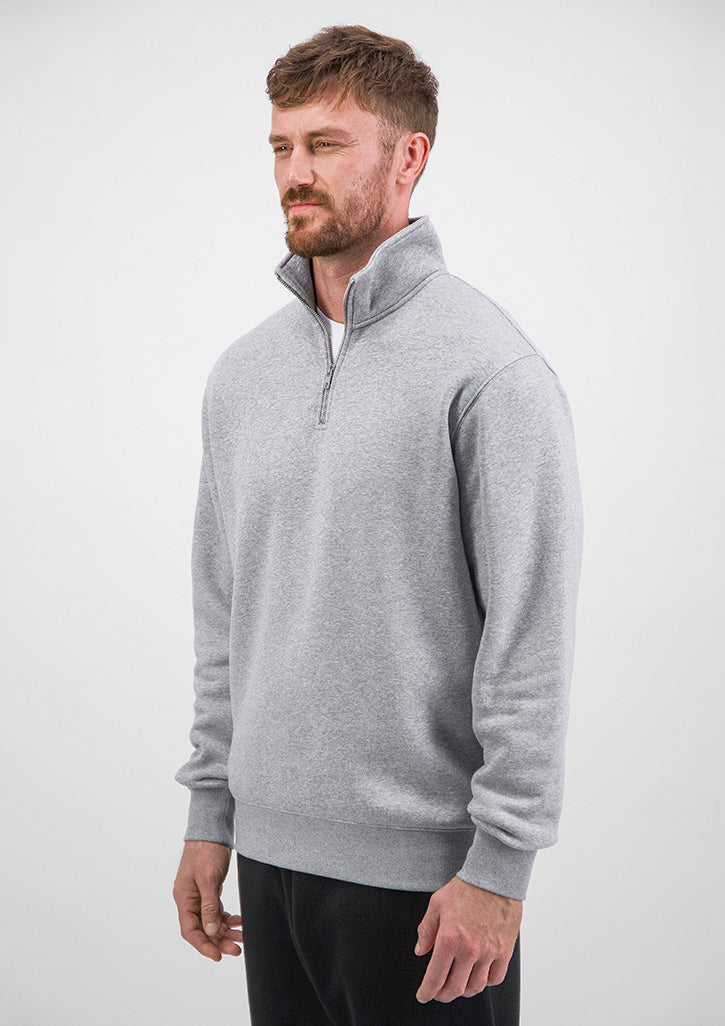 Black Mens Everyday 1/4 Zip
