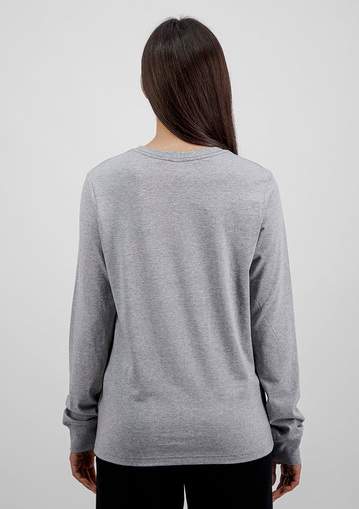 Womens Basis Long Sleeve Tee