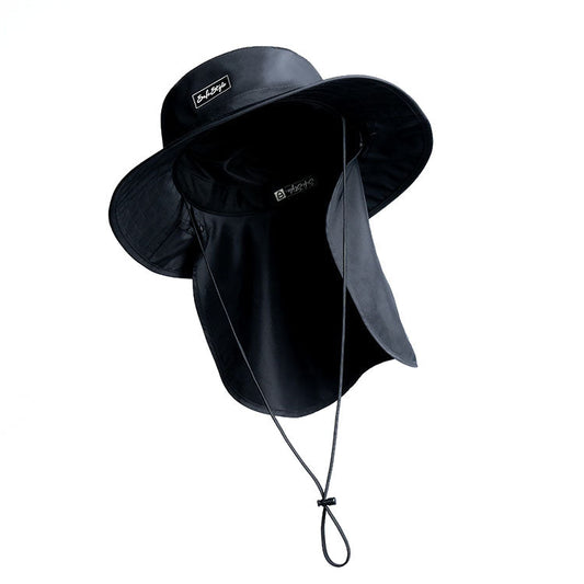 Worksite To Weekend Black Flap Bucket Hat