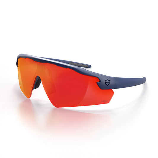 Safestyle Phantoms Matte Navy Frame Reflectors Red Lens