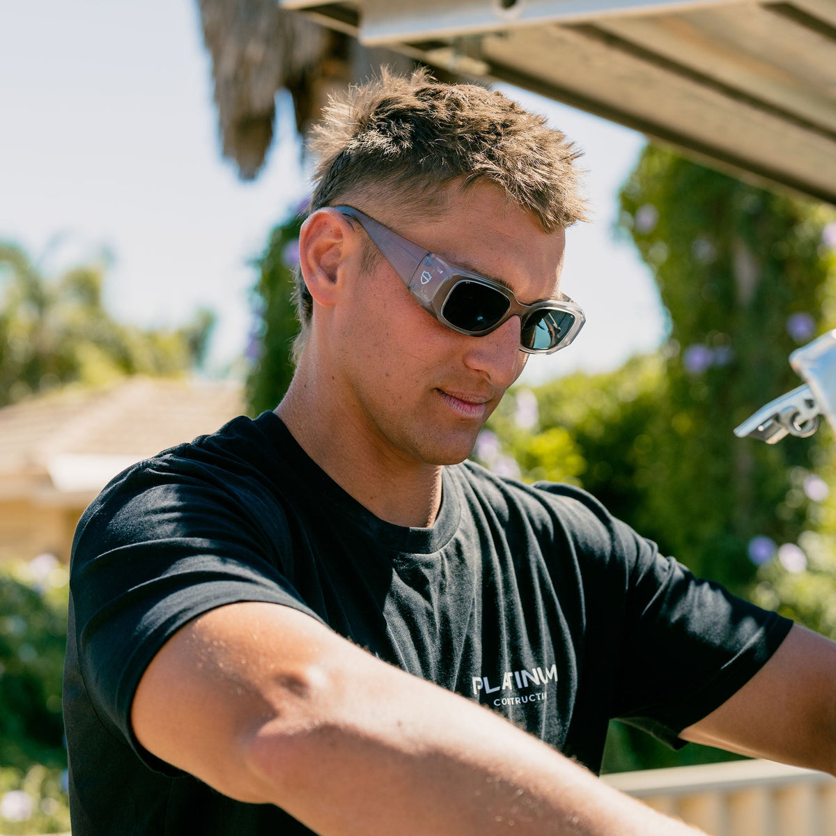 SafeStyle Auras Matte Graphite Frame, Grey Polarised Lens