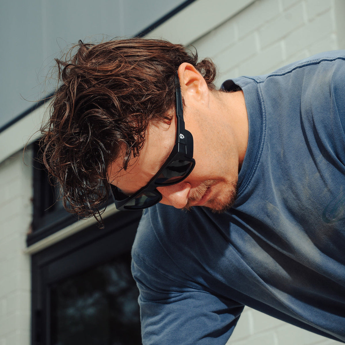 Fusions Performance Matte Black Frame Grey Polarised Lens