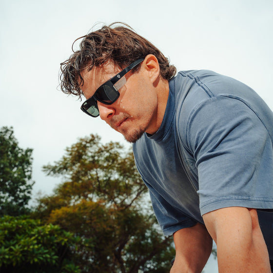 Fusions Performance Black Frame Grey Polarised Lens