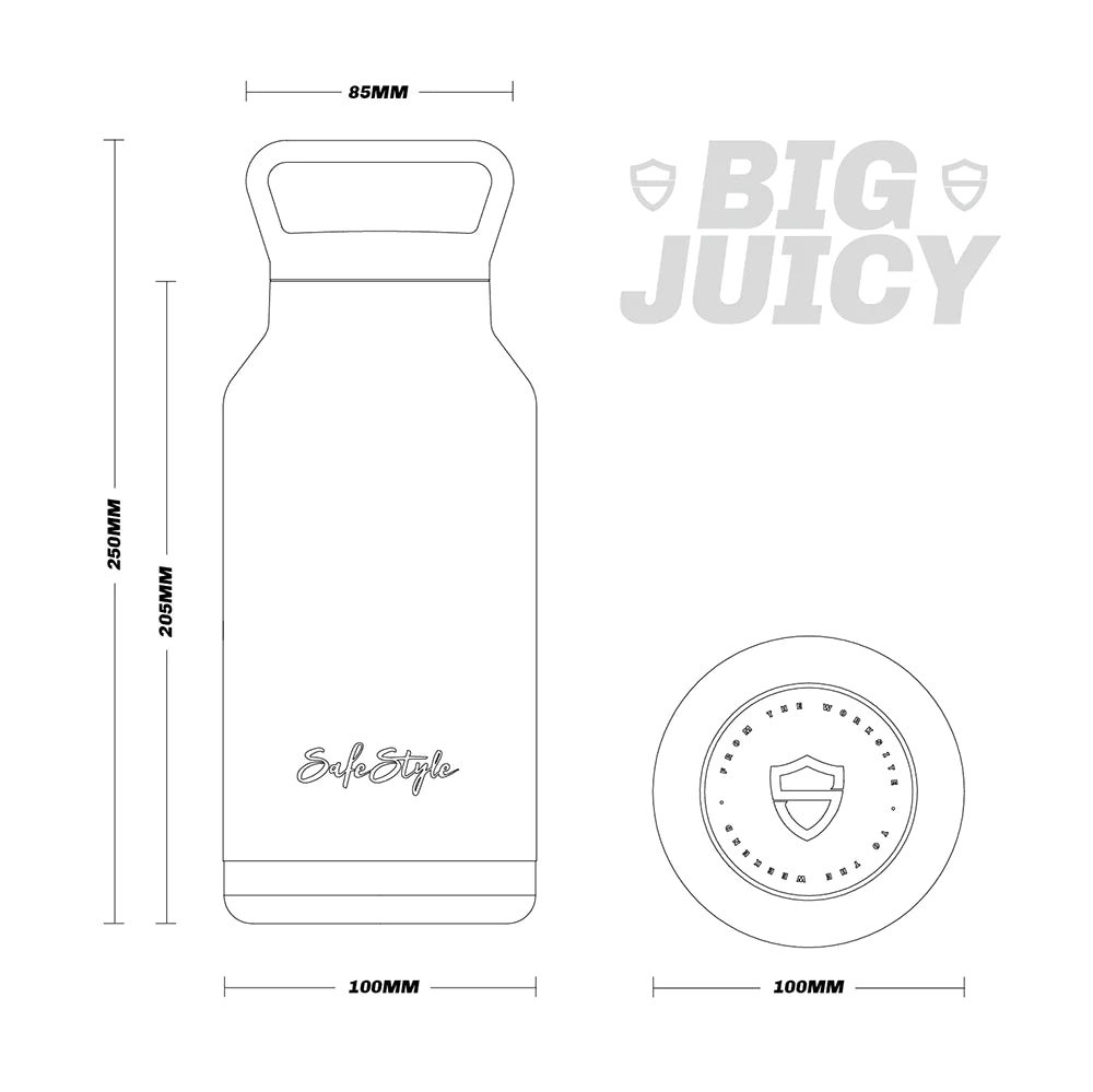 SafeStyle Big Juicy 1L Water Bottle
