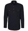 Pilbara Shirt Mens Closed Front Long Sleeve Shirt