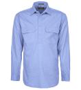 Pilbara Shirt Mens Closed Front Long Sleeve Shirt