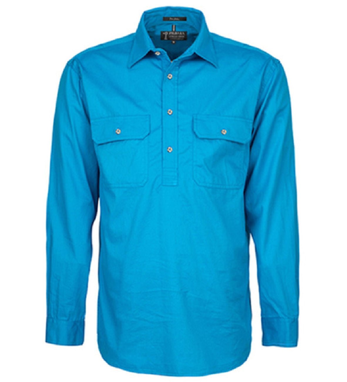 Pilbara Shirt Mens Closed Front Long Sleeve Shirt