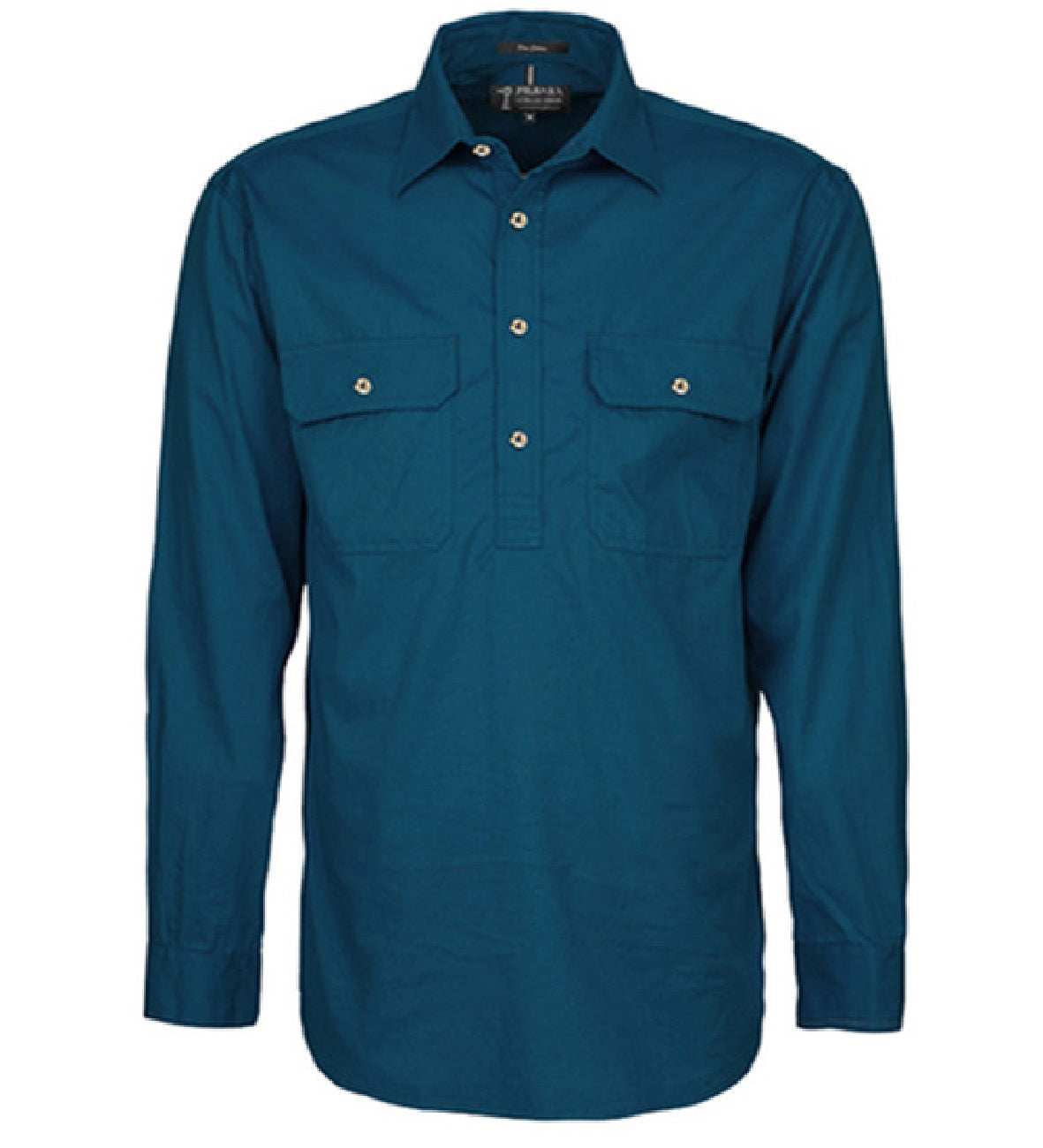 Pilbara Shirt Mens Closed Front Long Sleeve Shirt