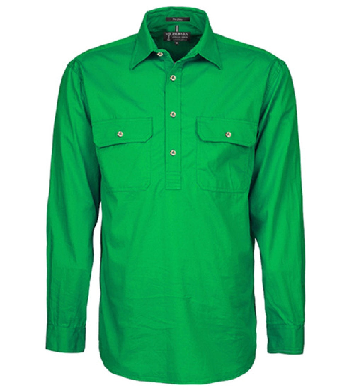 Pilbara Shirt Mens Closed Front Long Sleeve Shirt