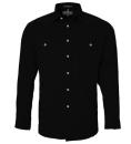 Pilbara Shirt Mens Open Front Long Sleeve Shirt