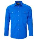 Pilbara Shirt Mens Open Front Long Sleeve Shirt