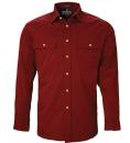 Pilbara Shirt Mens Open Front Long Sleeve Shirt