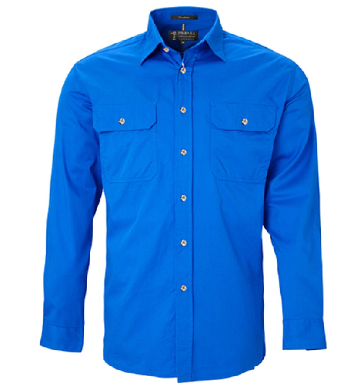 Pilbara Shirt Mens Open Front Long Sleeve Shirt