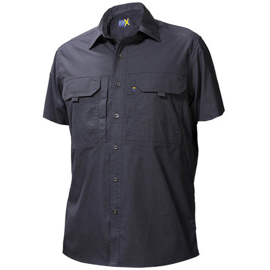 Rmx Short Sleeve Lightweight Ripstop Utility Shirt