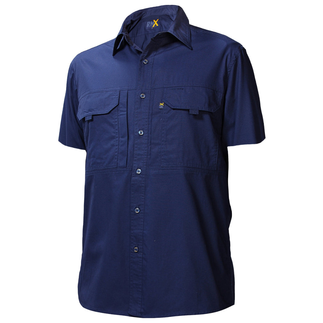 Rmx Short Sleeve Lightweight Ripstop Utility Shirt