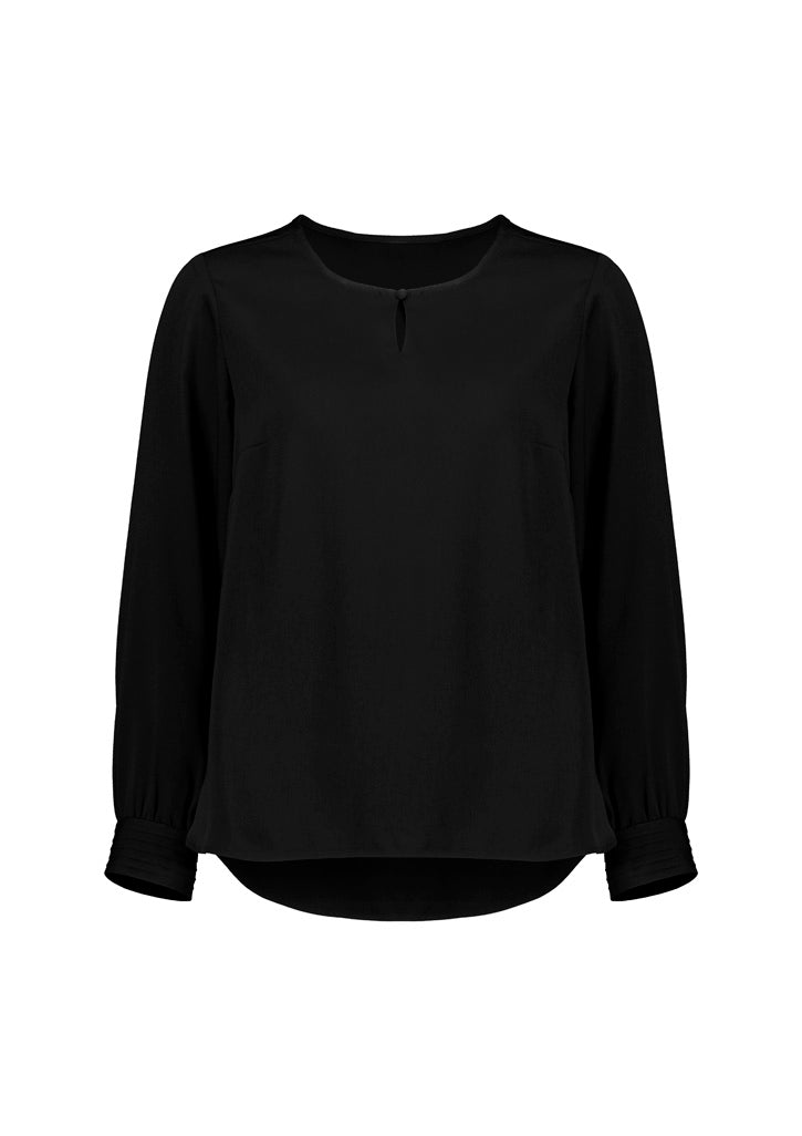 Womens Evelyn Long Sleeve Blouse