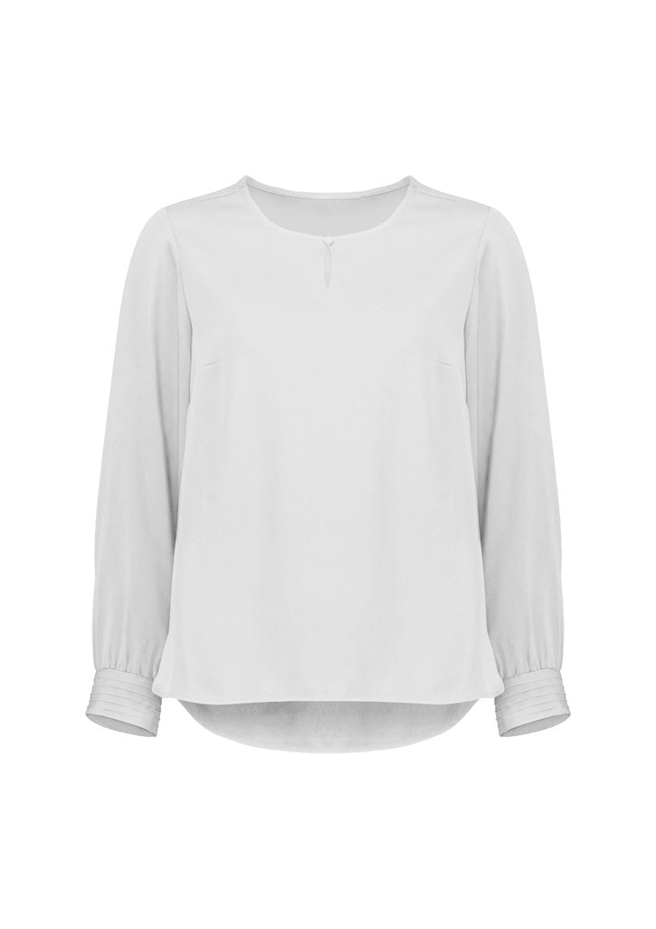 Womens Evelyn Long Sleeve Blouse