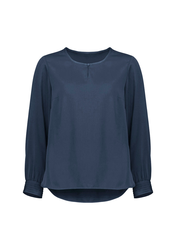 Womens Evelyn Long Sleeve Blouse