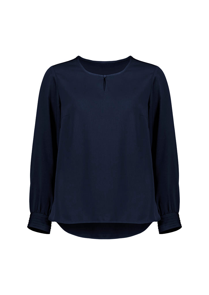 Womens Evelyn Long Sleeve Blouse
