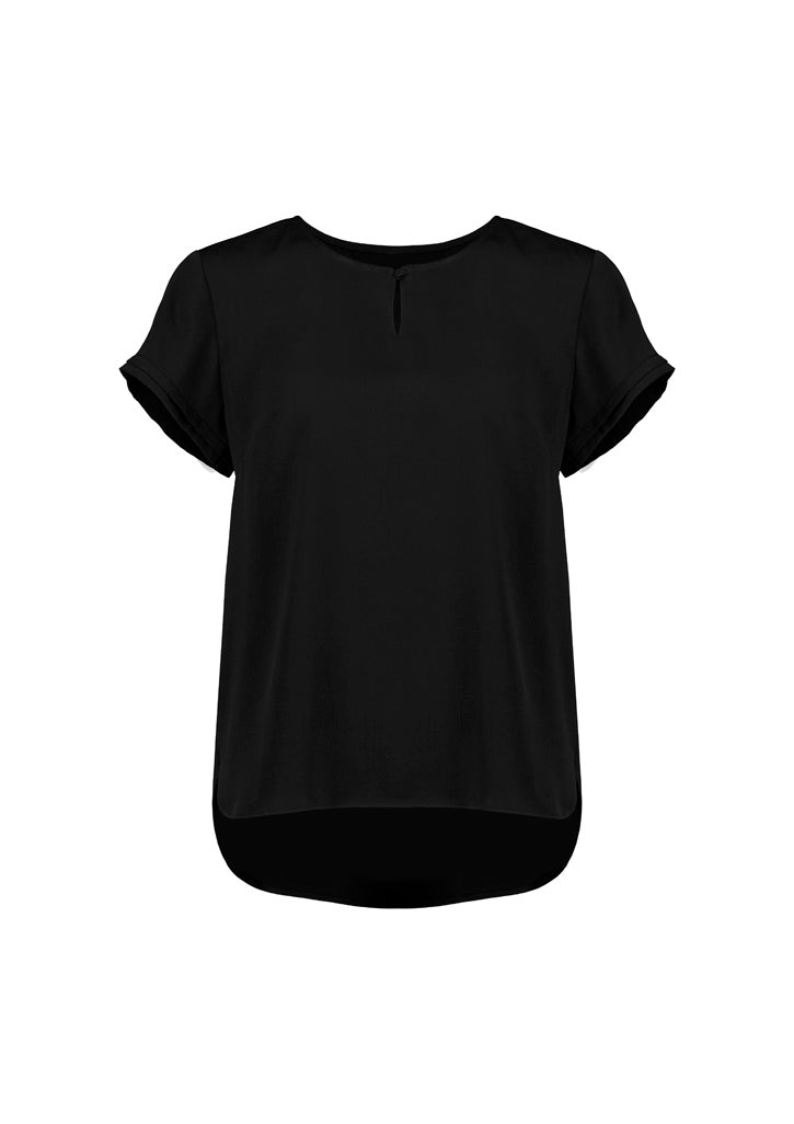 Womens Evelyn Short Sleeve Blouse
