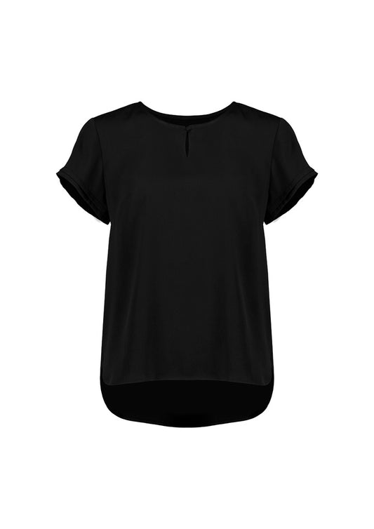 Womens Evelyn Short Sleeve Blouse