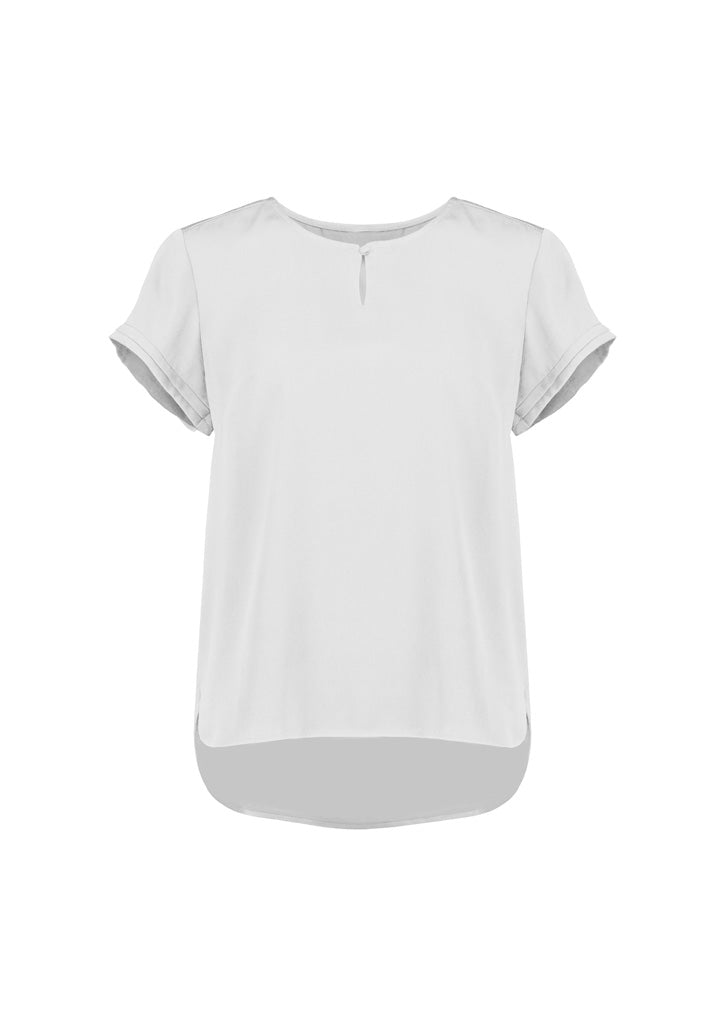 Womens Evelyn Short Sleeve Blouse
