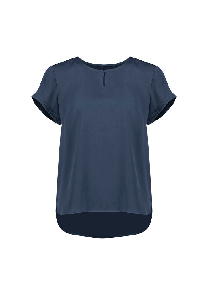 Womens Evelyn Short Sleeve Blouse