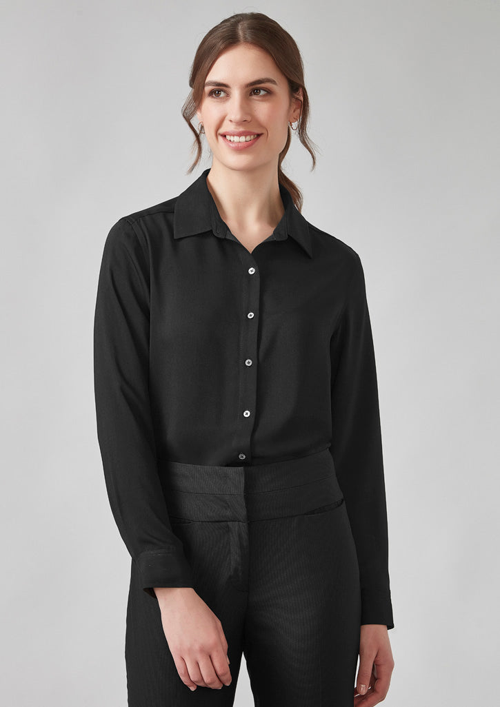 Womens Evelyn Long Sleeve Blouse