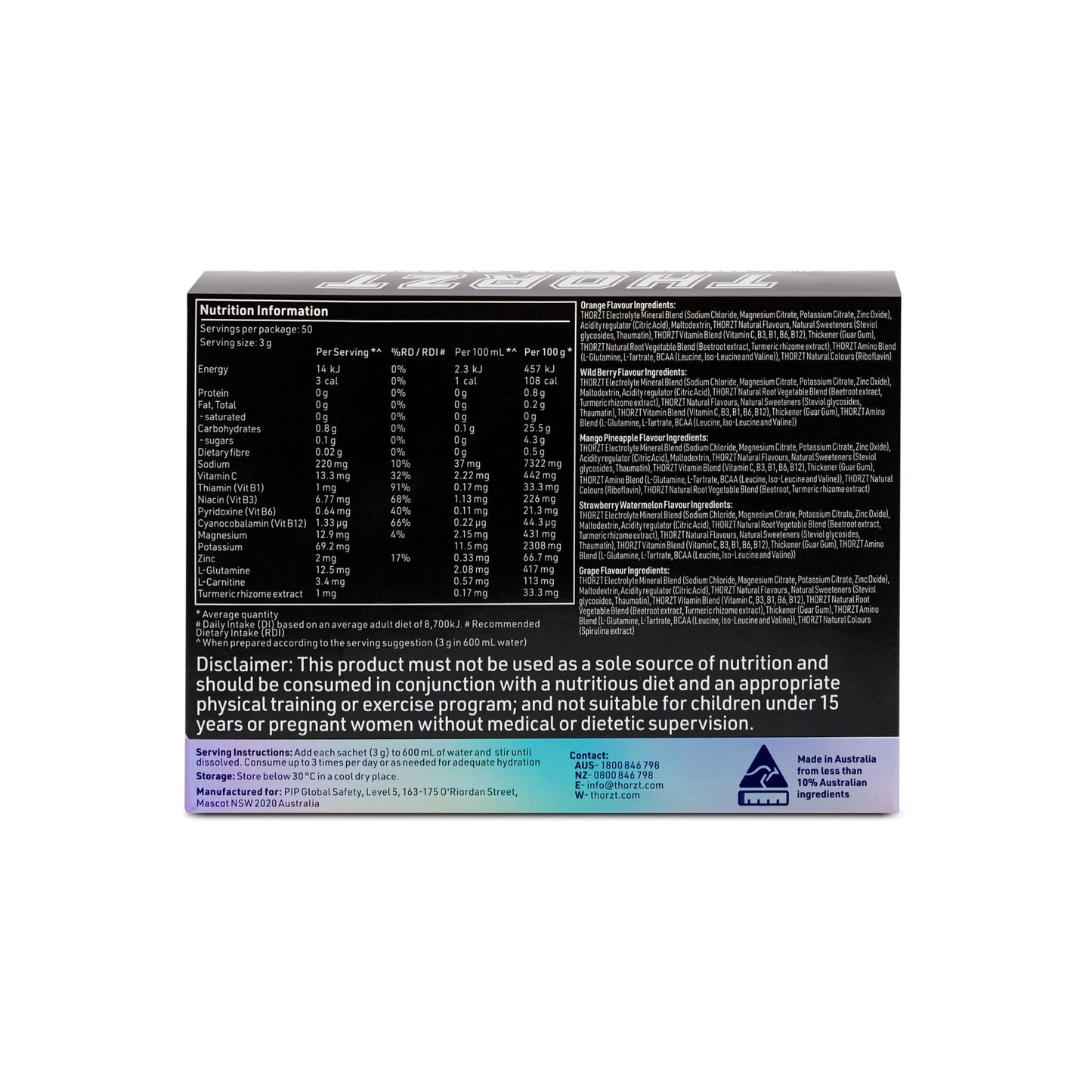 Sugar Free Solo Shot Natural Mix Flavour