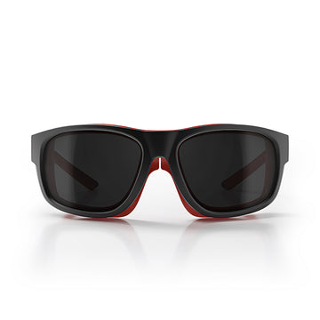 Switches Matte Black/Red Frame Grey Polarised Lens