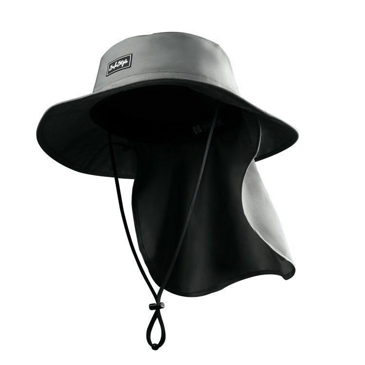 Worksite To Weekend Graphite Flap Bucket Hat