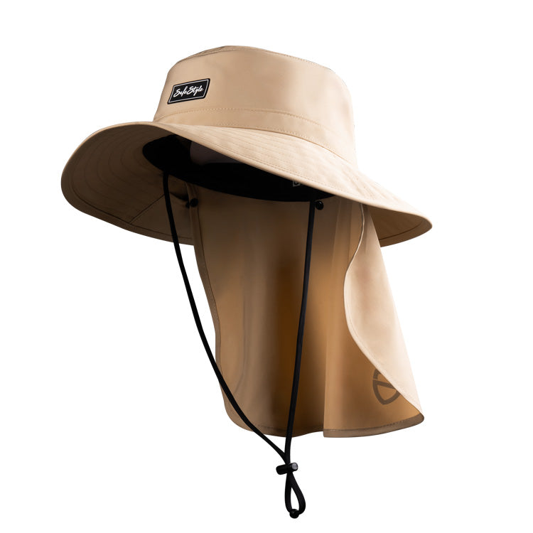 Worksite To Weekend Tan Flap Bucket Hat