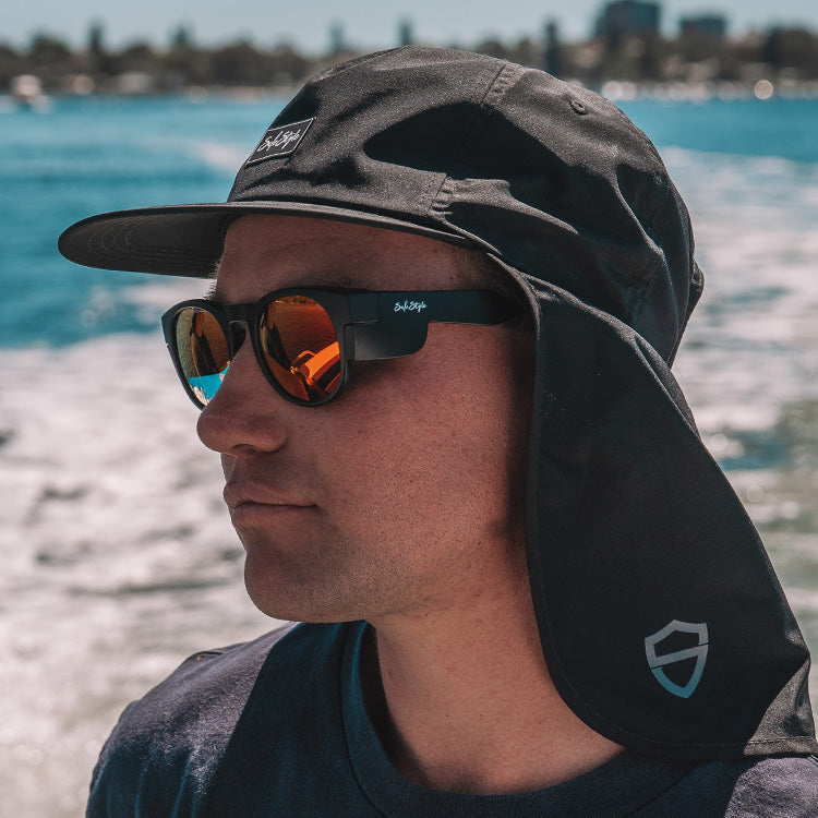 Cruisers Matte Black Frame/Mirror Red Polarised UV400