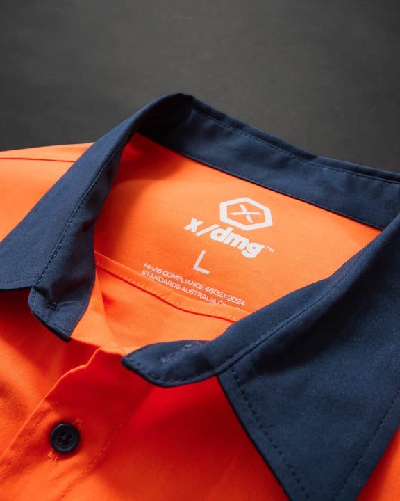 X/DMG USS-1 Short Sleeve Hi Vis Shirt