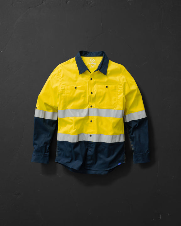 X/DMG ULS-1 Taped Long Sleeve Hi Vis Shirt