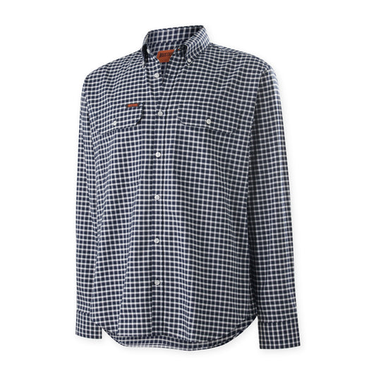 Mens Mustang Signature Formal Check Shirt