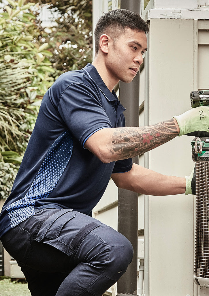 Syzmik Spark Antimicrobial Work Short Sleeve Polo