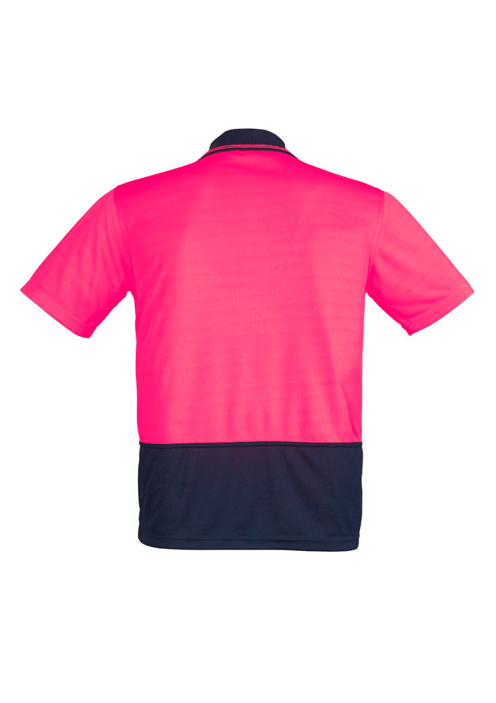 Syzmik Zh231 - Unisex Hi Vis Basic Spliced Polo - Short Sleeve